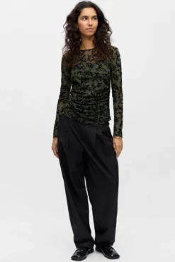 Adeline Top - Kambaba Black
