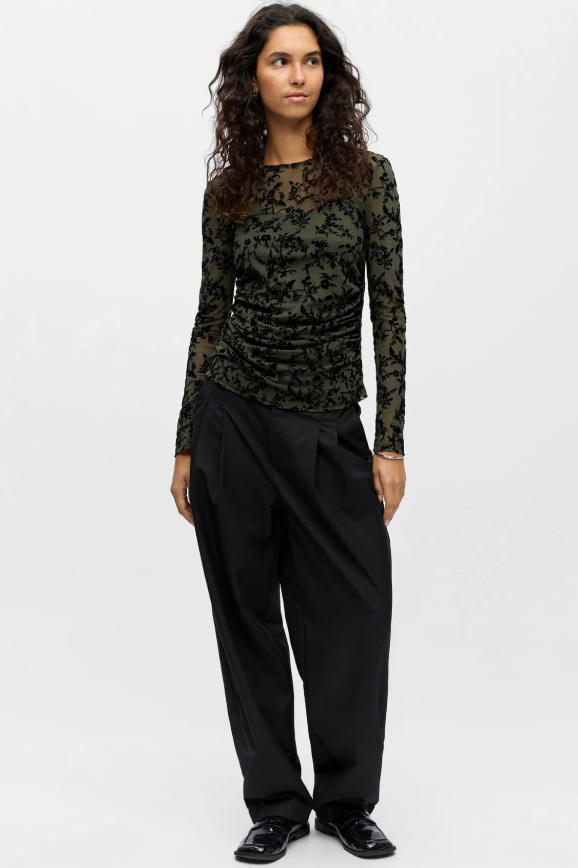 Adeline Top - Kambaba Black