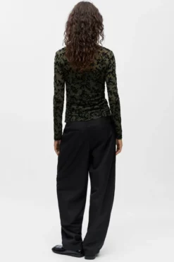 Adeline Top - Kambaba Black