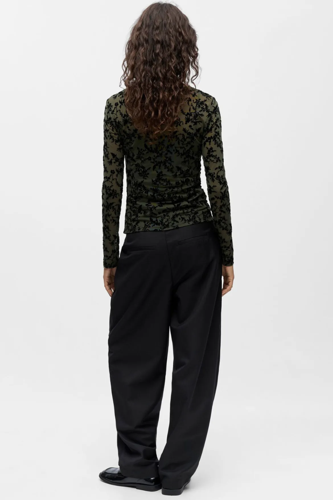 Adeline Top - Kambaba Black