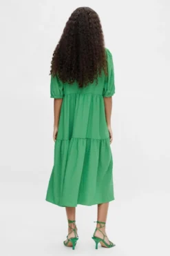 Alaia Lang Kjole - Artichoke Green