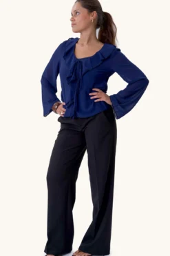 Alba Bluse - Navy