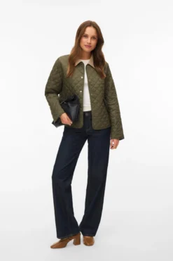 Alba Short Jacket - Kalamata Silver Mink