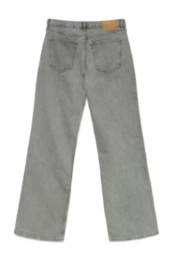 Alexis Lavtaljede Denim Jeans - Lys Grå Denim