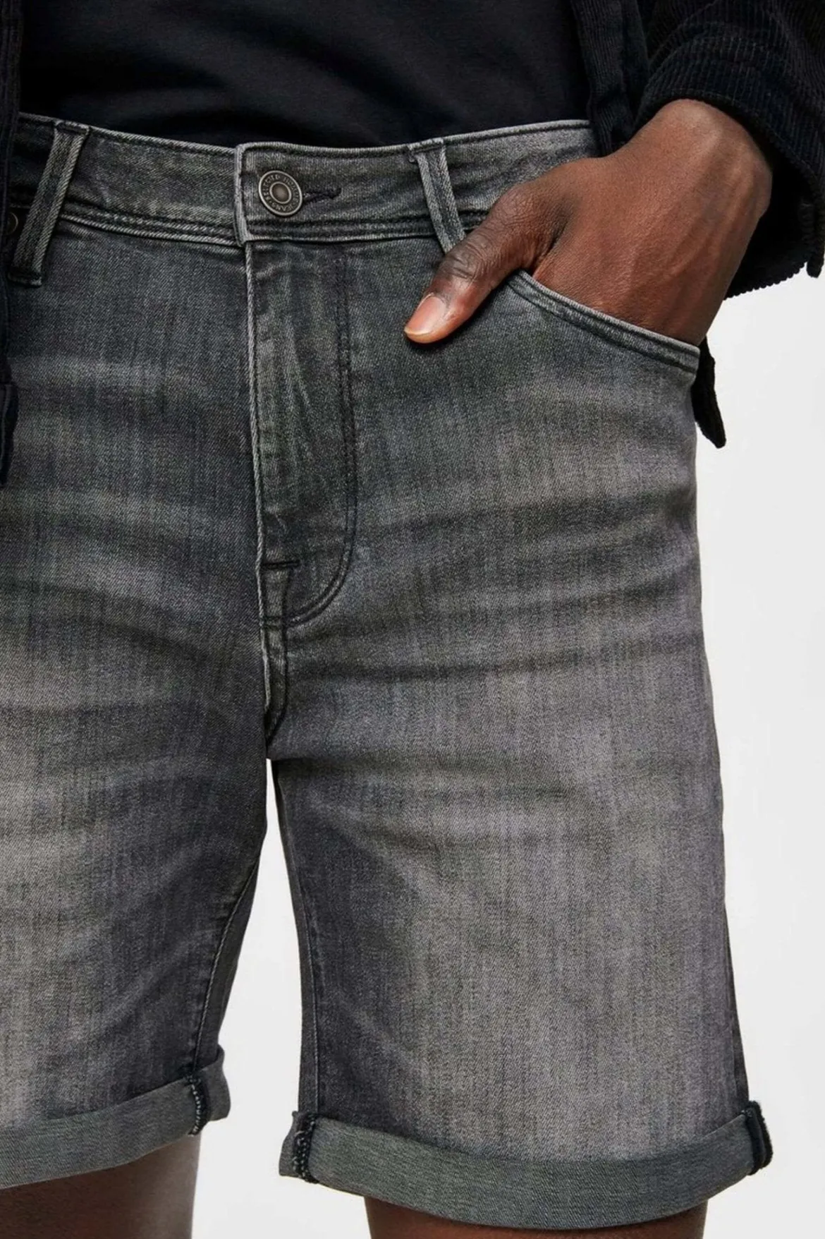 Alex Shorts - Denim Grå