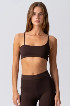 Alisa Mini Top - Brun