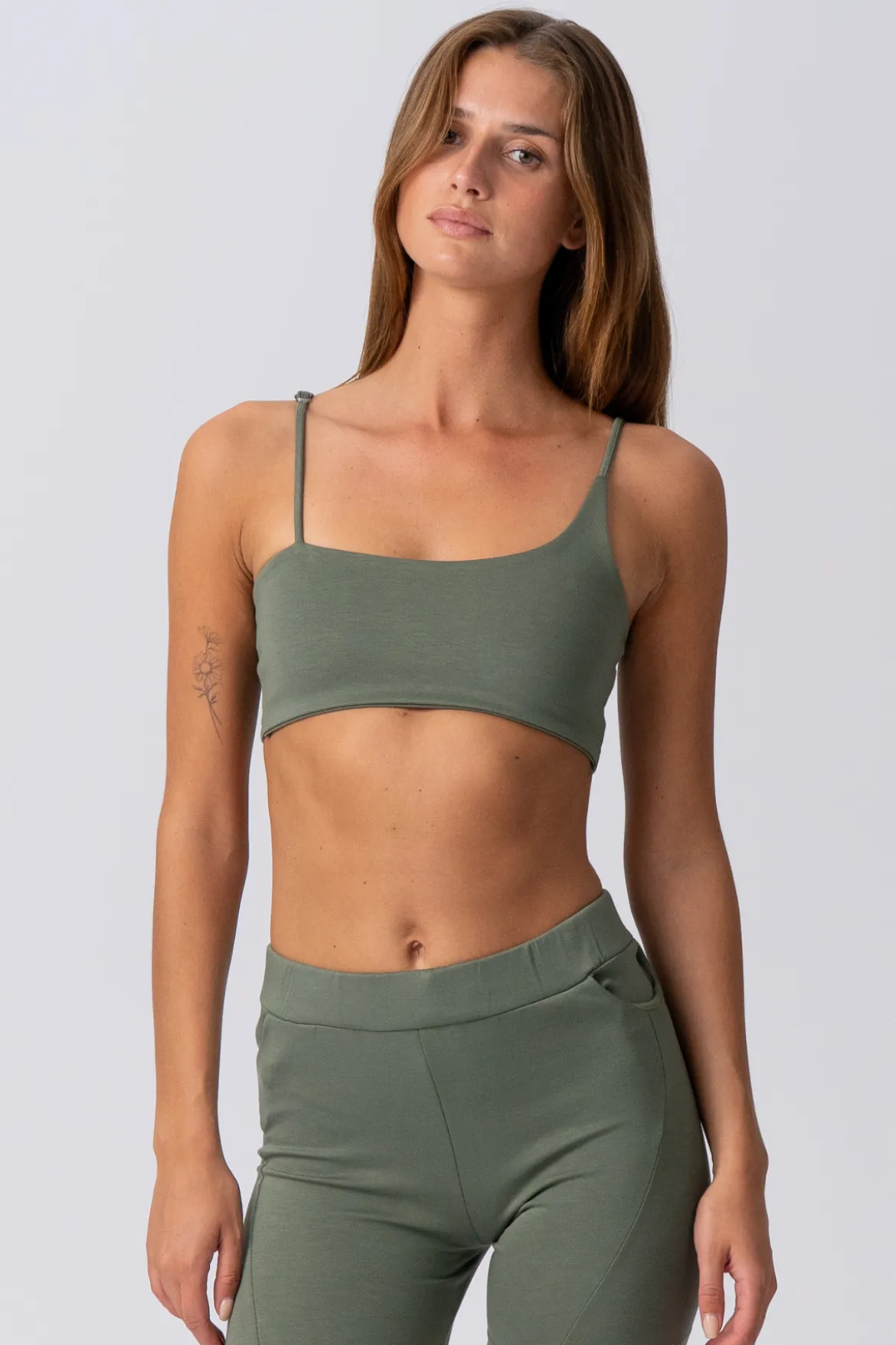 Alisa Mini Top - Khaki