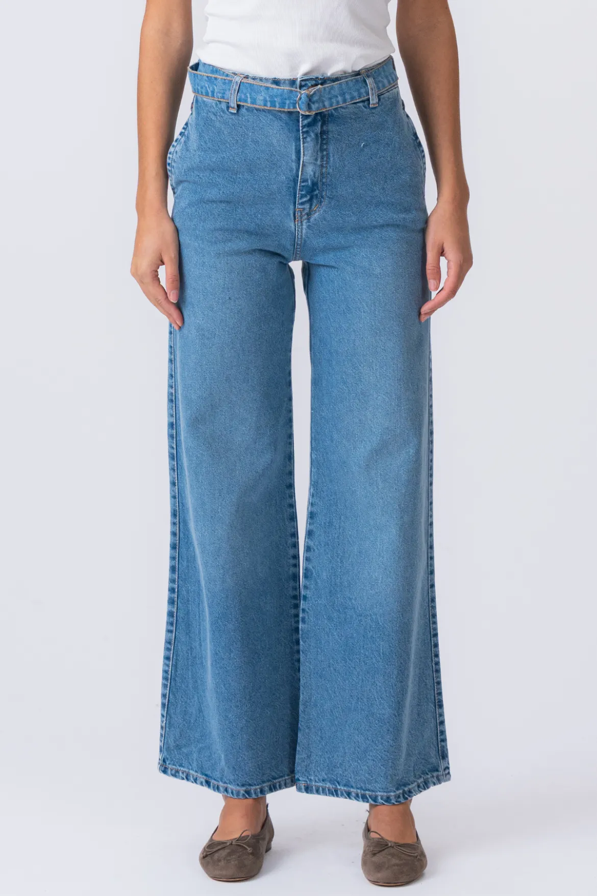 Amalia Jeans - Lyseblå