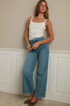 Amalia Jeans - Lyseblå