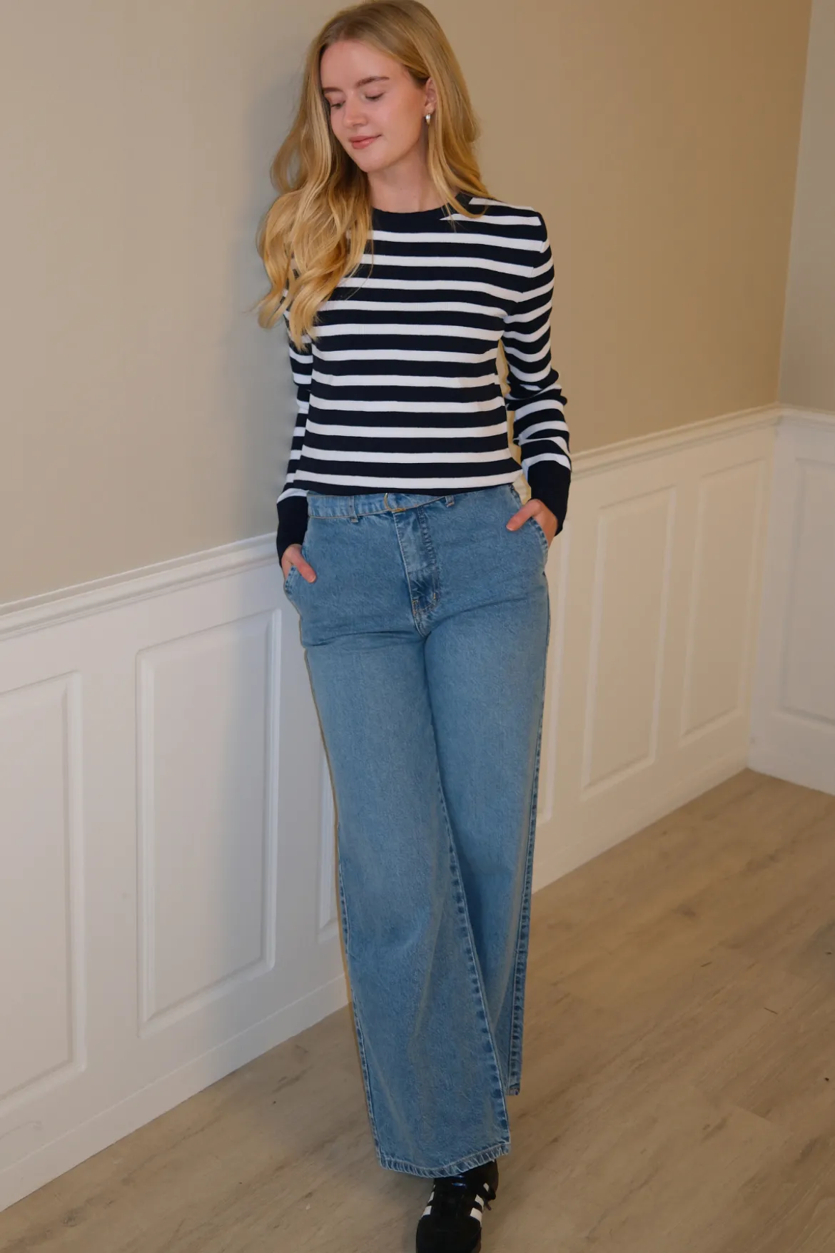 Amalia Jeans - Lyseblå