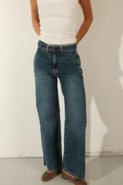 Amalia Jeans - Mellemblå
