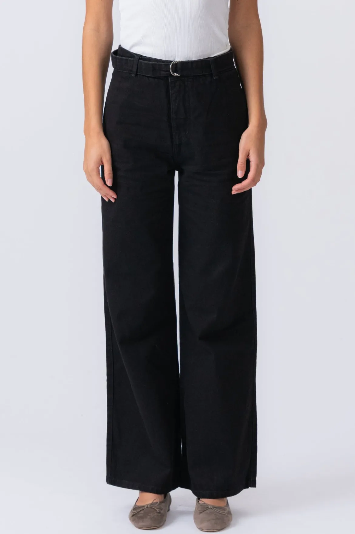 Amalia Jeans - Mørkegrå
