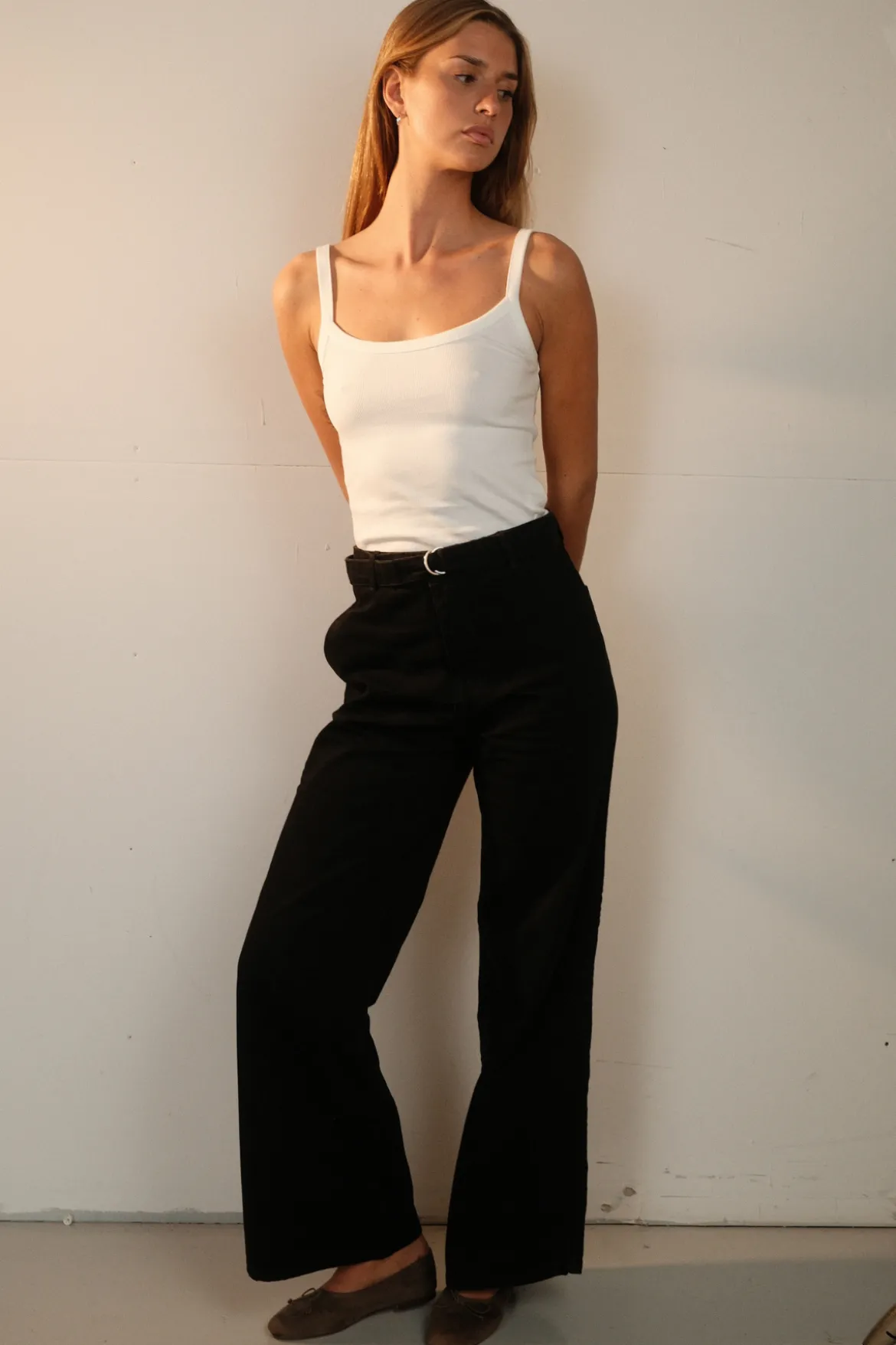 Amalia Jeans - Mørkegrå