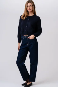 Angelique Cardigan - Dyb Blå