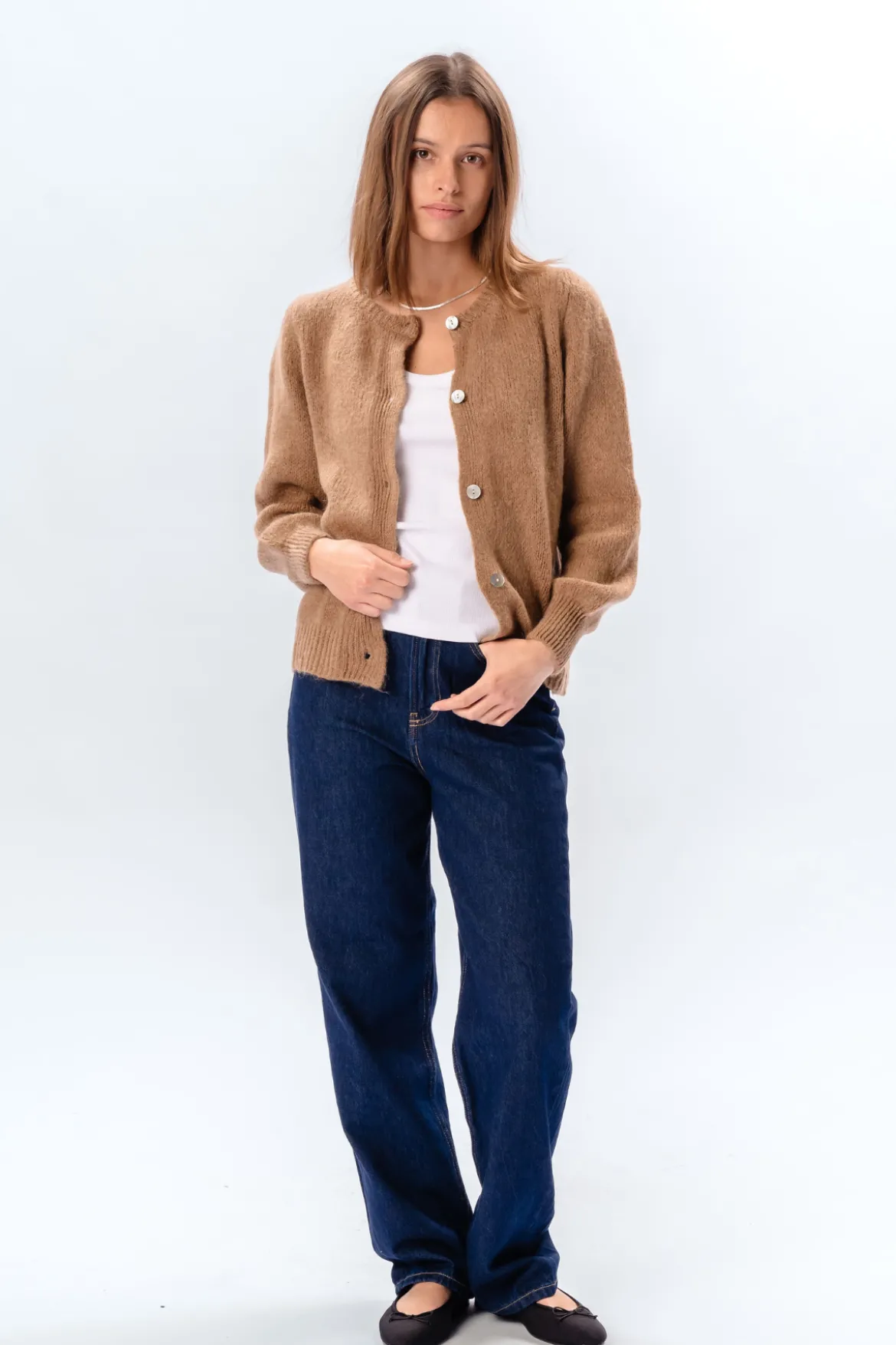 Anna Cardigan - Brun