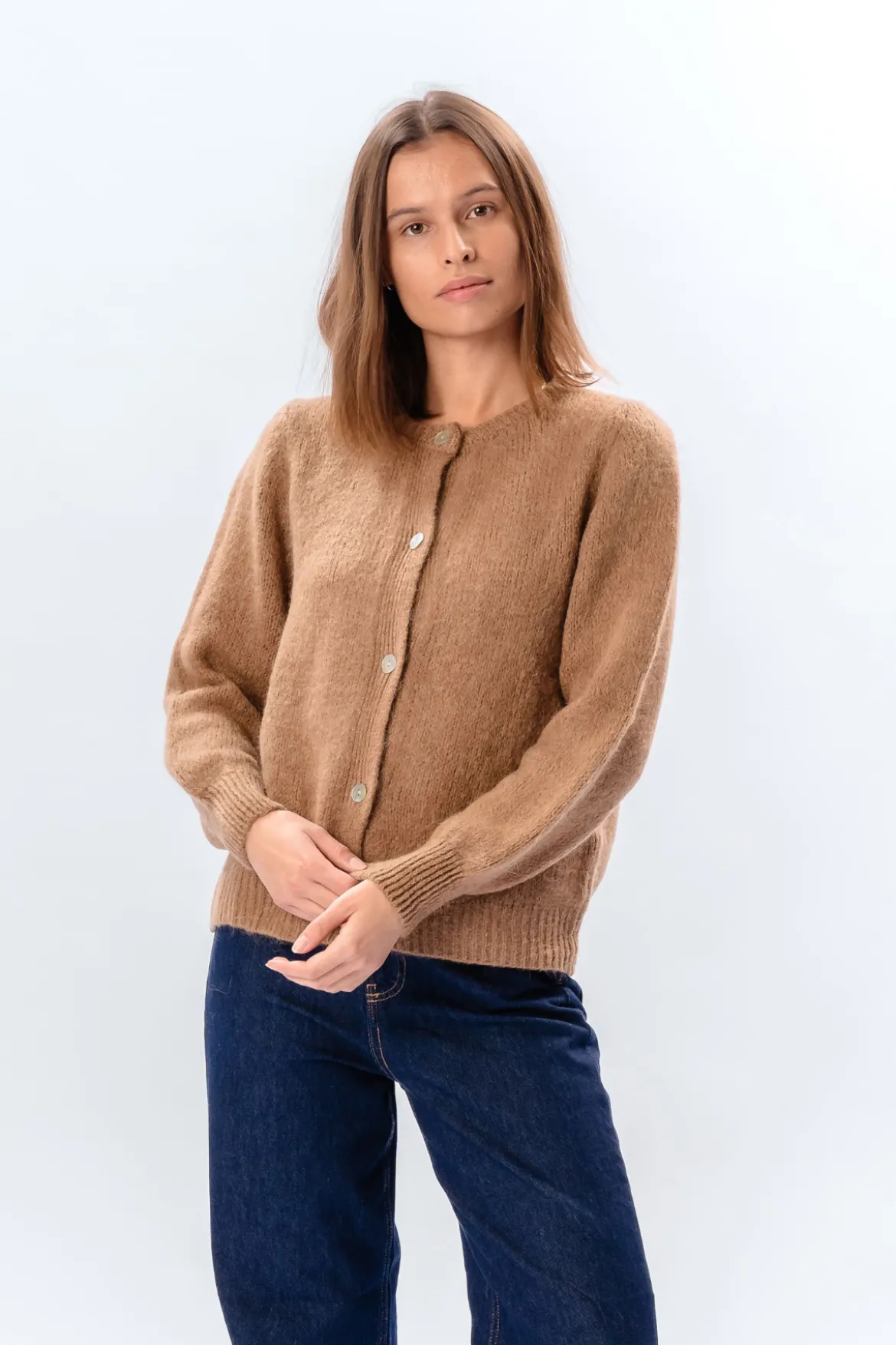 Anna Cardigan - Brun