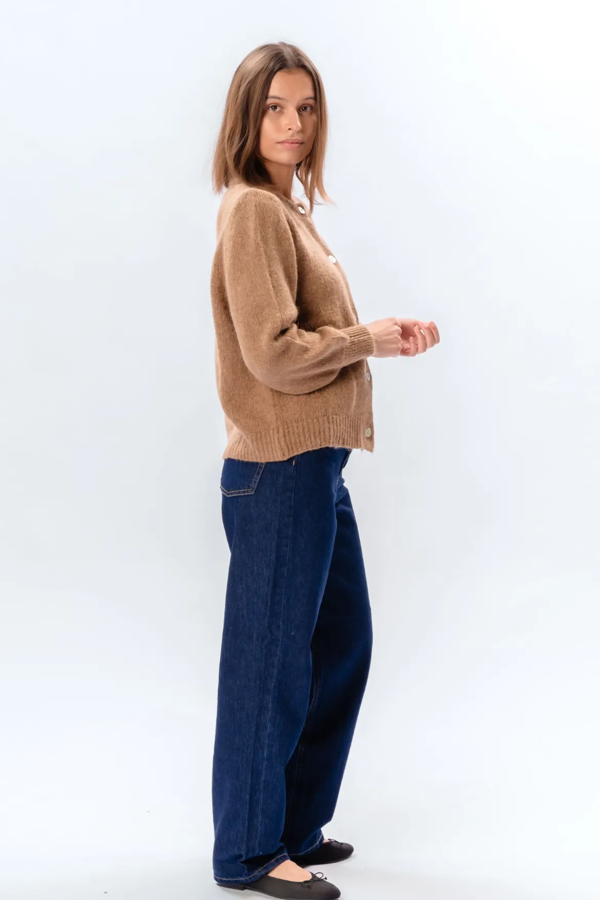 Anna Cardigan - Brun