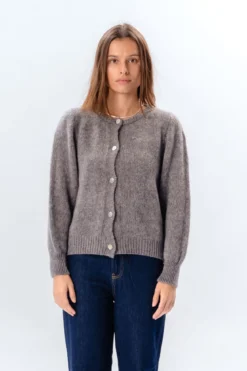Anna Cardigan - Mørkegrå