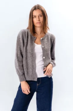 Anna Cardigan - Mørkegrå