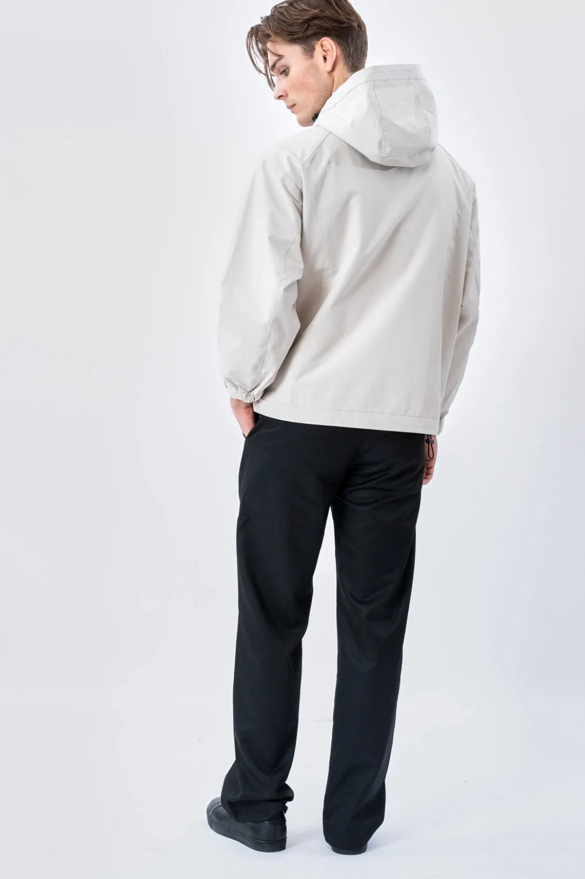 Asher Short Jacket - Lys Beige