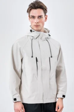 Asher Short Jacket - Lys Beige