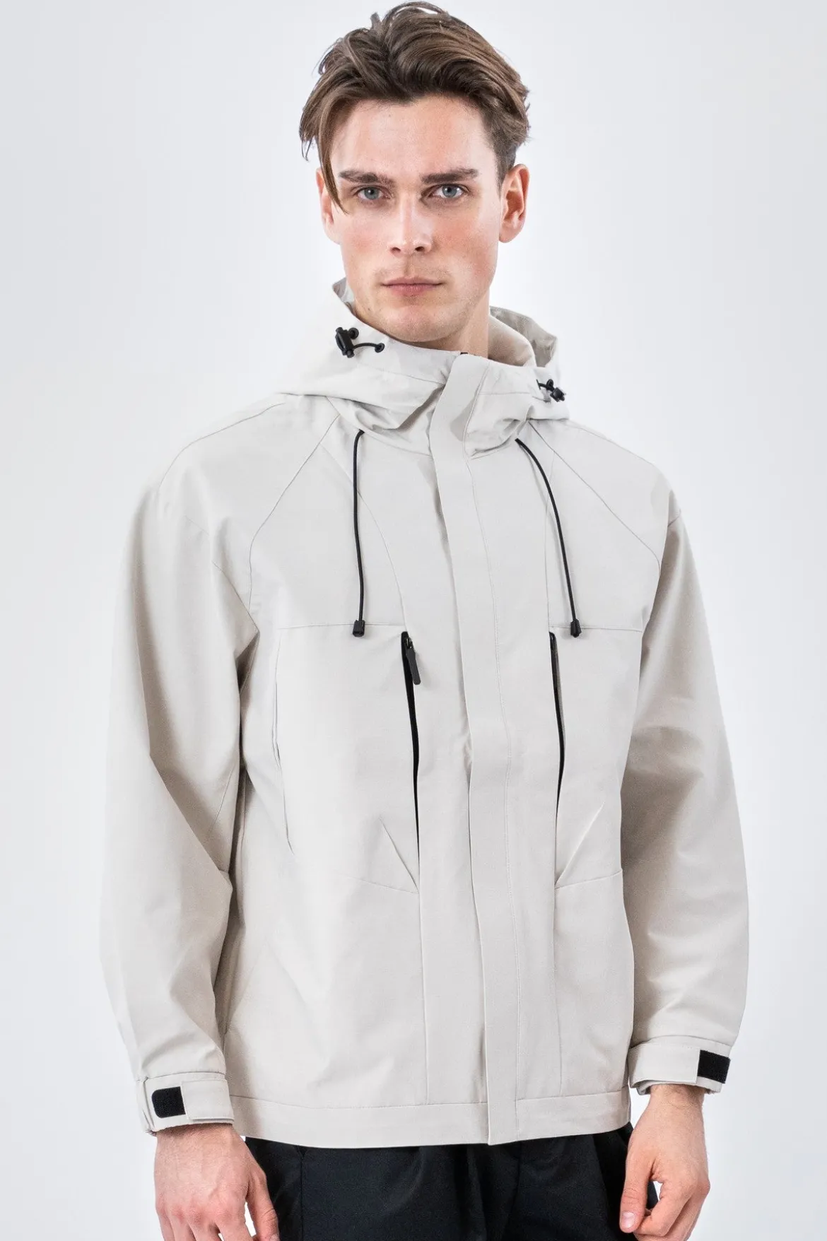 Asher Short Jacket - Lys Beige