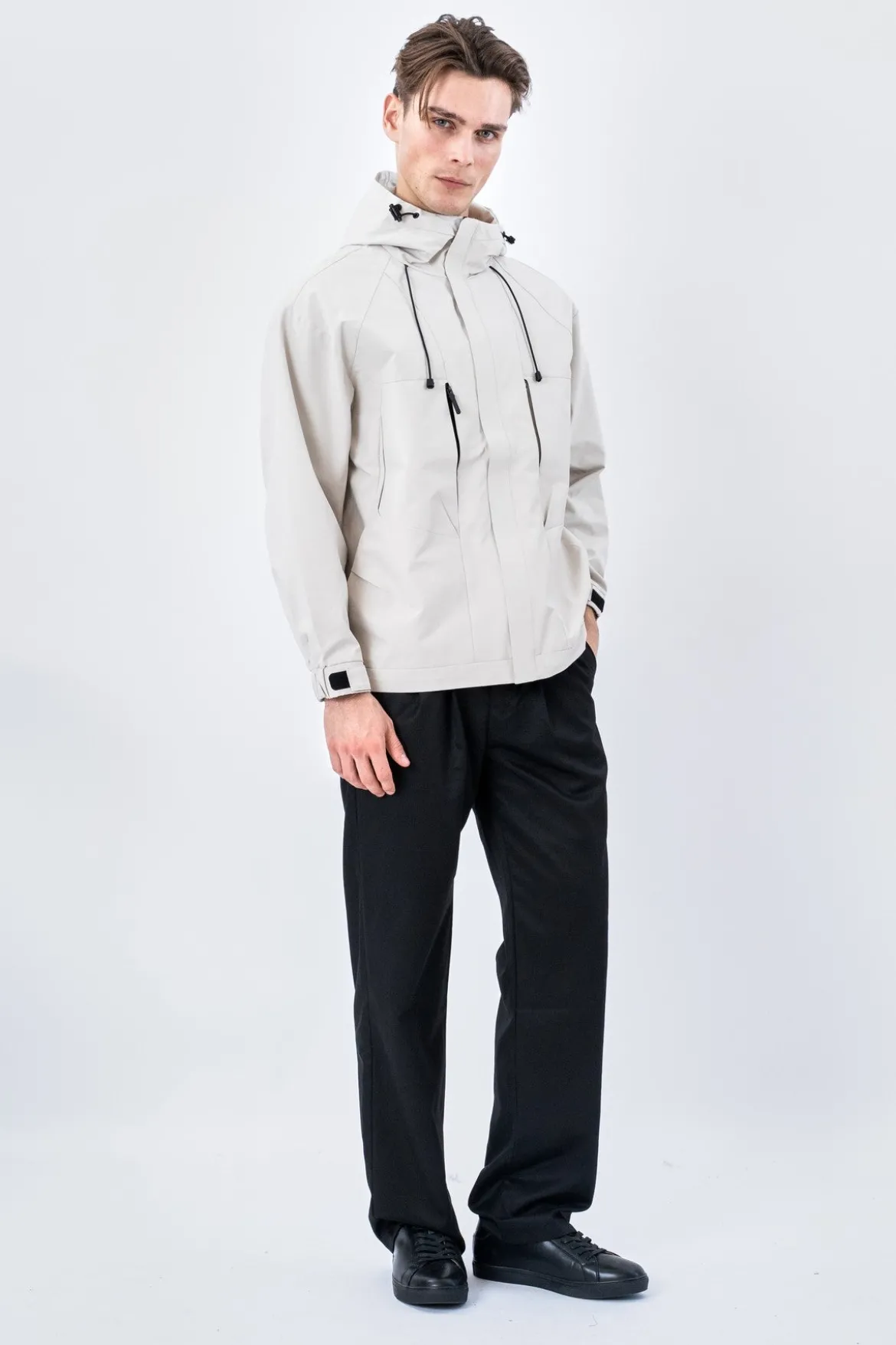 Asher Short Jacket - Lys Beige