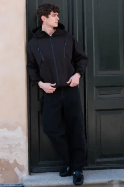 Asher Short Jacket - Sort