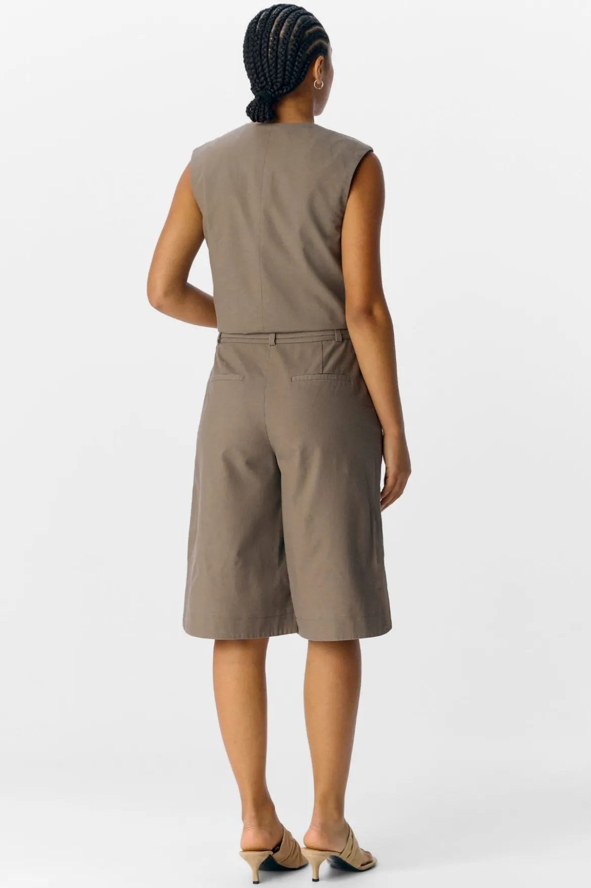 Aura Bermuda Shorts - Morel