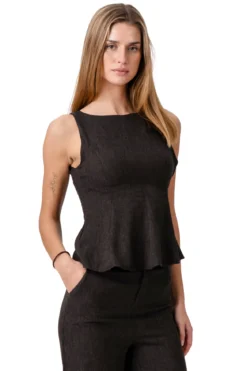 Aya Top - Brun