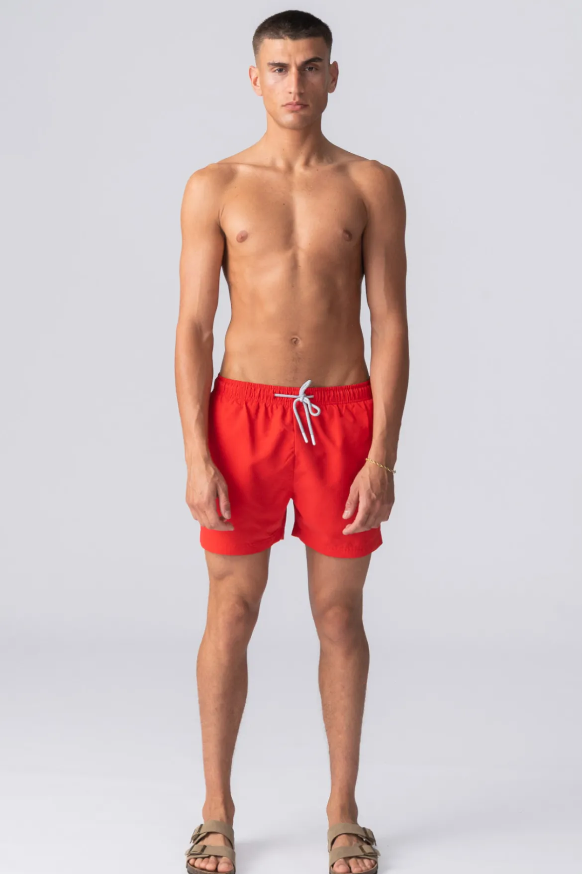 Badeshorts - Rød