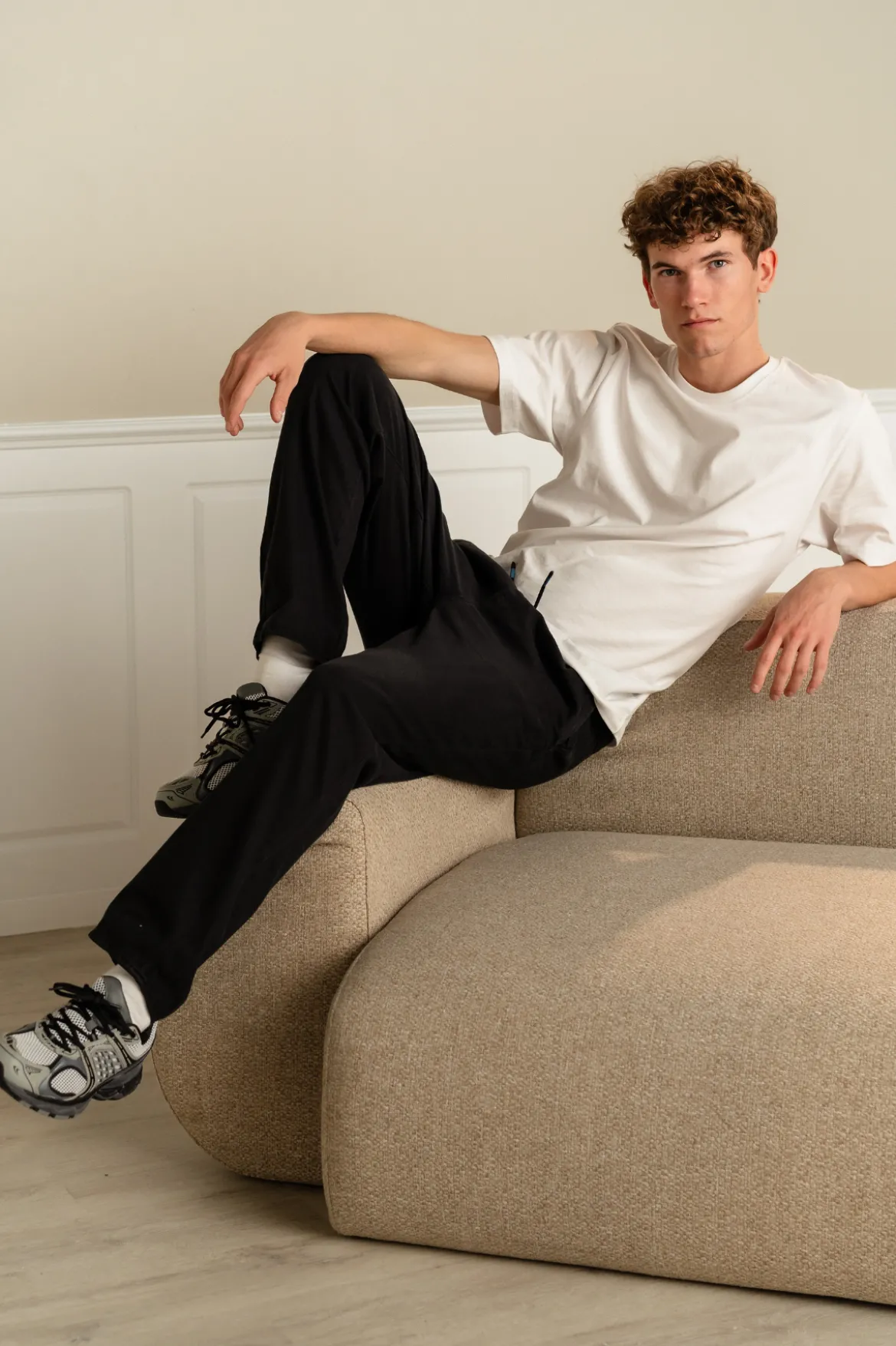 Baggy Jeans - Sort Denim