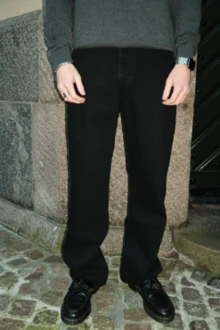 Baggy Jeans - Sort Denim
