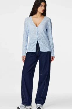 Baisy Cardigan - Cashmere Blue