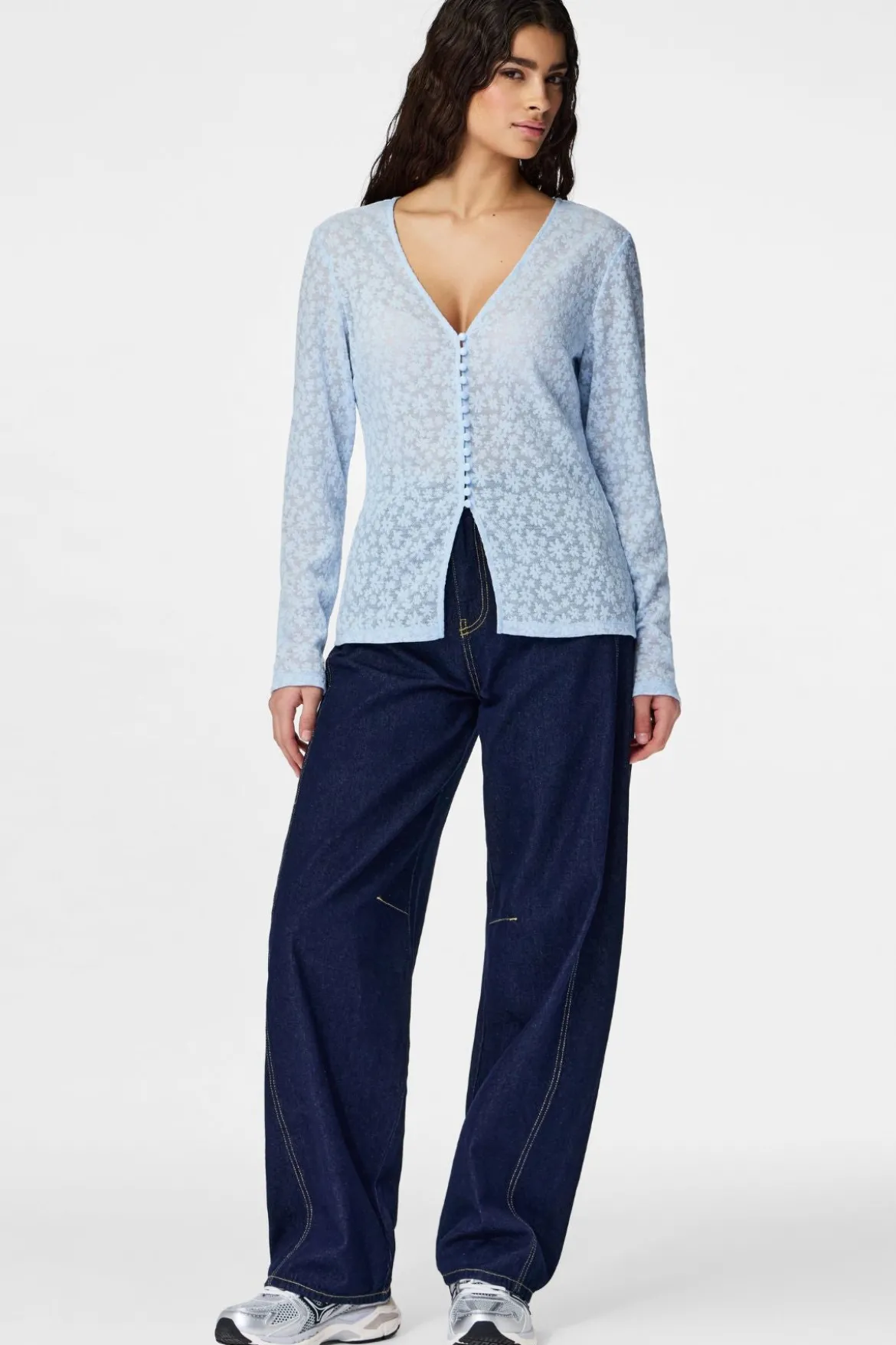 Baisy Cardigan - Cashmere Blue