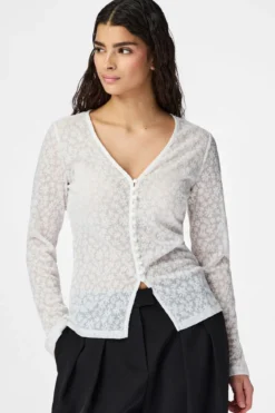 Baisy Cardigan - Cloud Dancer