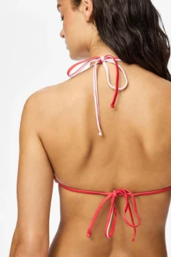 Baomi Bikini Trekants-top - Cherry Blossom-Lychee - TEESHOPPEN