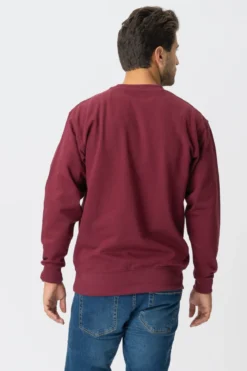 Basic Crewneck - Bordeaux Rød