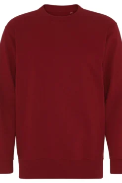 Basic Crewneck - Bordeaux Rød