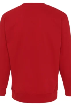 Basic Crewneck - Danmarks Rød