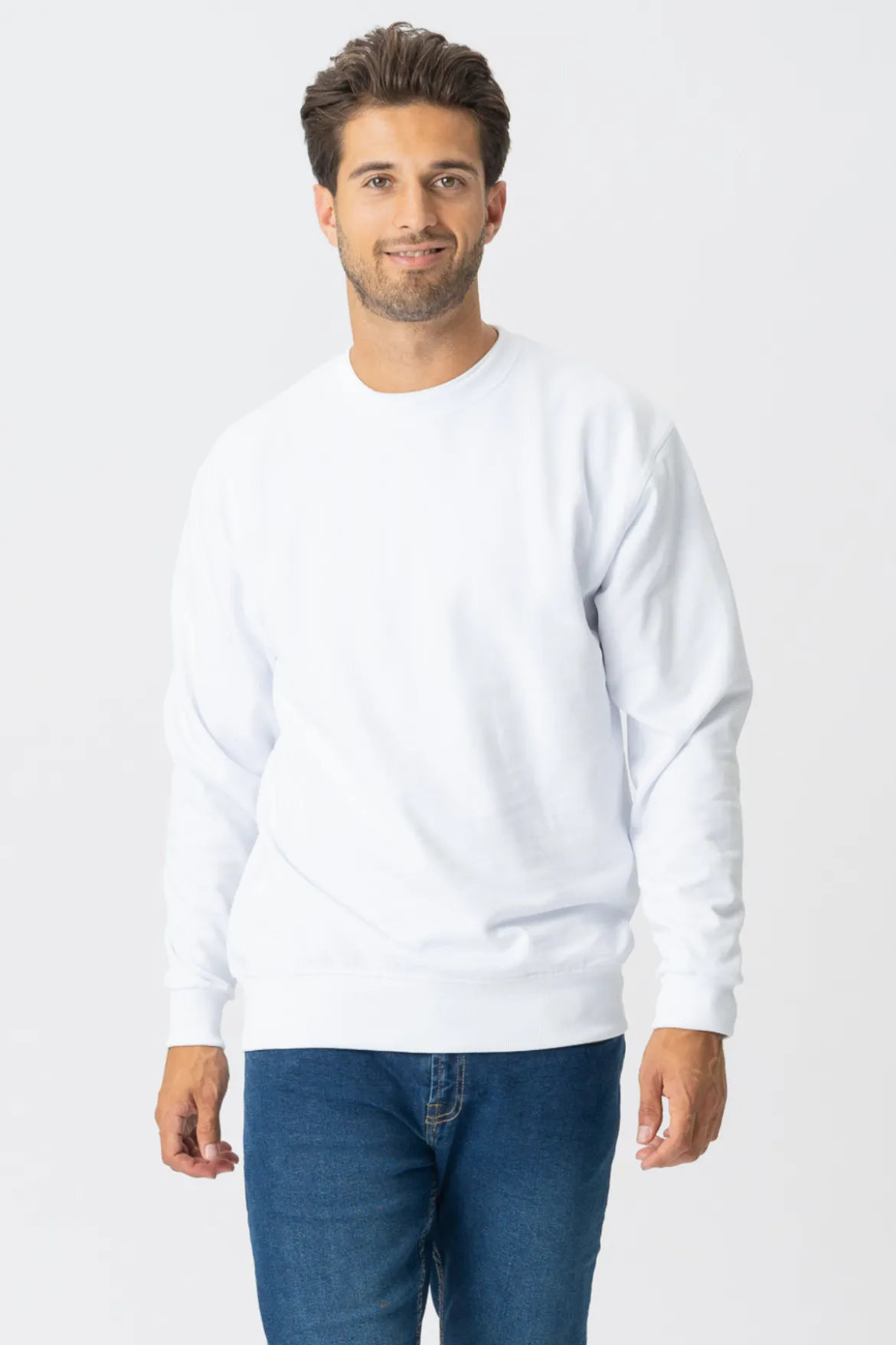 Basic Crewneck - Hvid