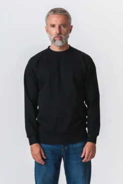 Basic Crewneck - Sort