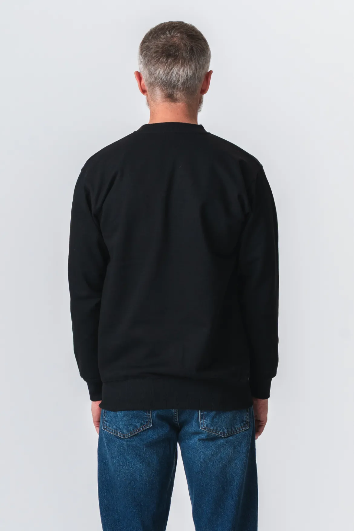 Basic Crewneck - Sort