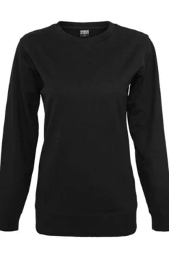 Basic Crewneck - Sort (dame)