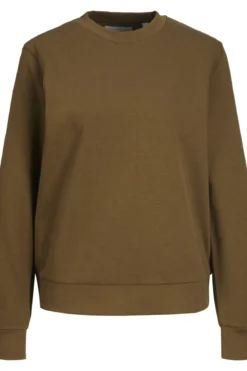 Basic Crewneck Sweat - Brun