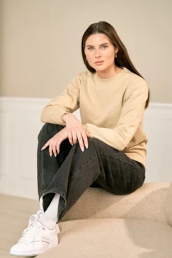 Basic Crewneck Sweat (dame) - (2 stk.)