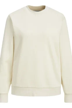 Basic Crewneck Sweat - Lys Beige