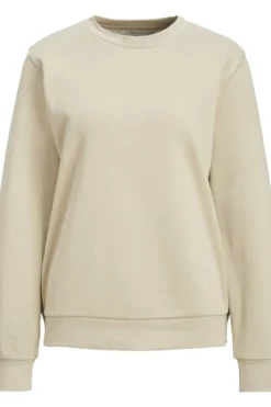 Basic Crewneck Sweat - Mørk Beige
