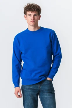 Basic Crewneck - Swedish Blå