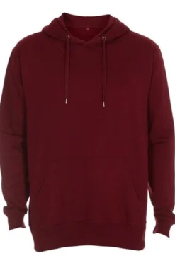 Basic Hoodie - Bordeaux Rød